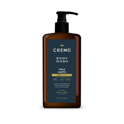 Cremo Gel Douche Palo Santo 32 Fl Oz vue avant avec pompe