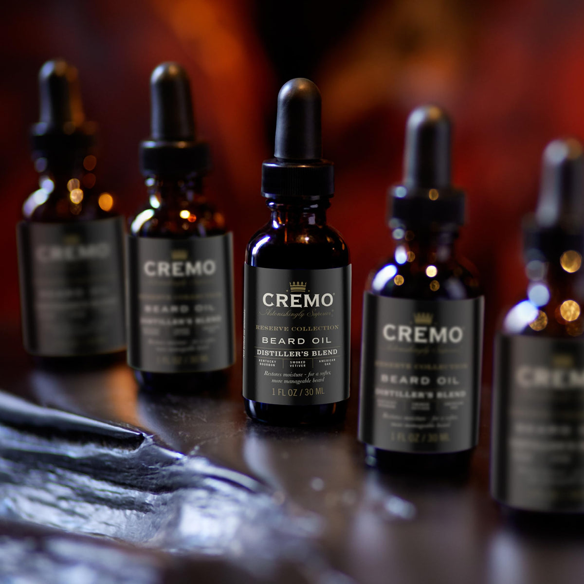 Cremo Huile à Barbe Distiller's Blend 30 ml emballage
