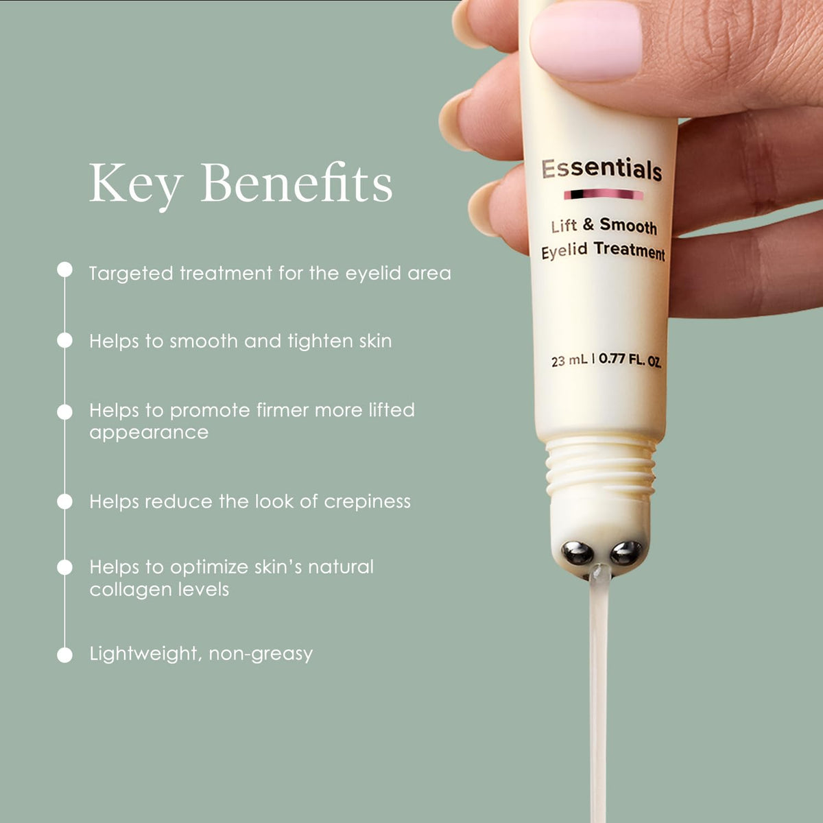 Crepe Erase Traitement Lift & Lissant pour Paupières en utilisation