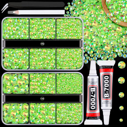 Cristaux en résine Jelly TINKRSTUFF dans leur boîte avec différentes tailles