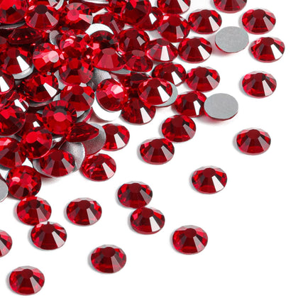 Cristaux rhinestones SS20 BEADSLAND pack de 2880 pièces couleur rouge sombre