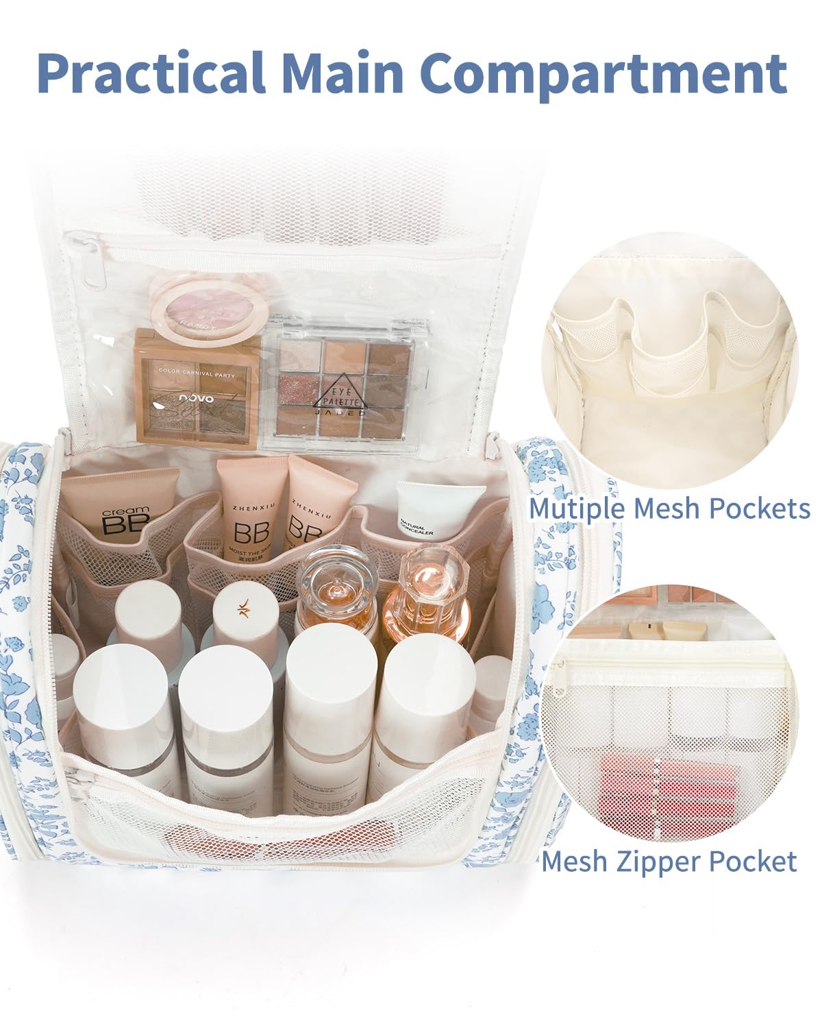 Crochet en métal de la trousse de toilette Narwey