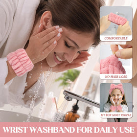 Crosize Bracelet de Spa en Microfibre - Utilisation lors du maquillage