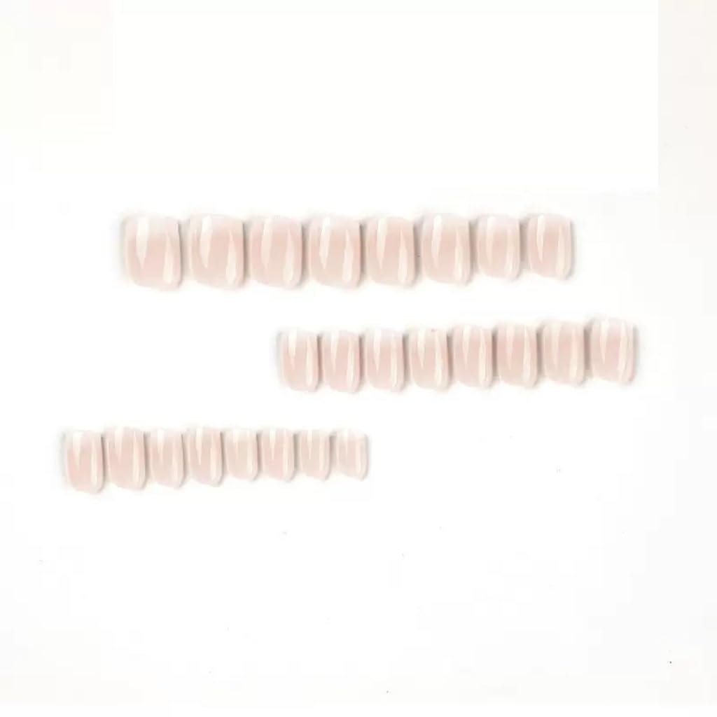 CTTHNBD Ongles Pressés avec fichier à ongles et autocollants