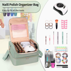 CUBETASTIC Organisateur de Vernis à Ongles en gros plan sur la texture