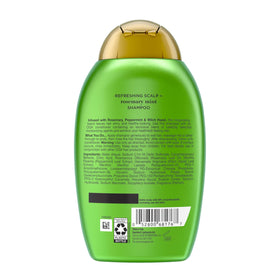 Cuir chevelu frais après utilisation du shampooing OGX