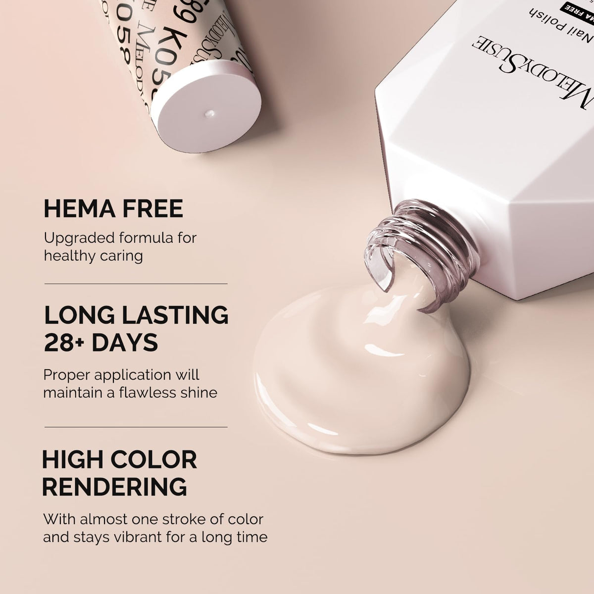 Curation du vernis gel MelodySusie sous lampe UV