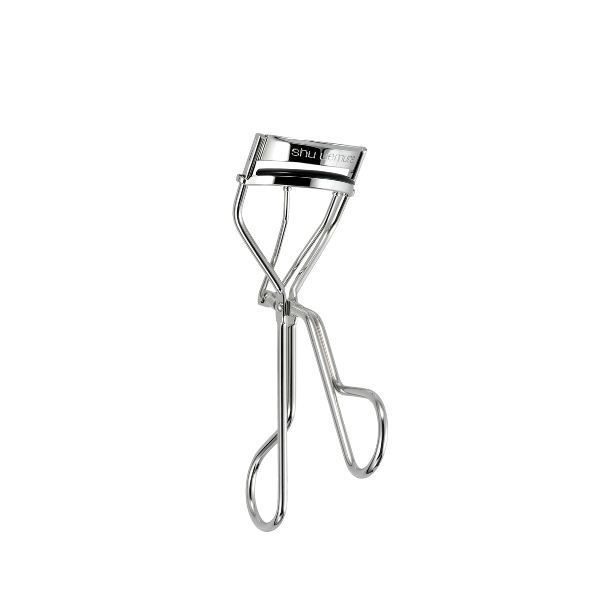 Curleur à cils iconique shu uemura vue de face avec coussin en silicone