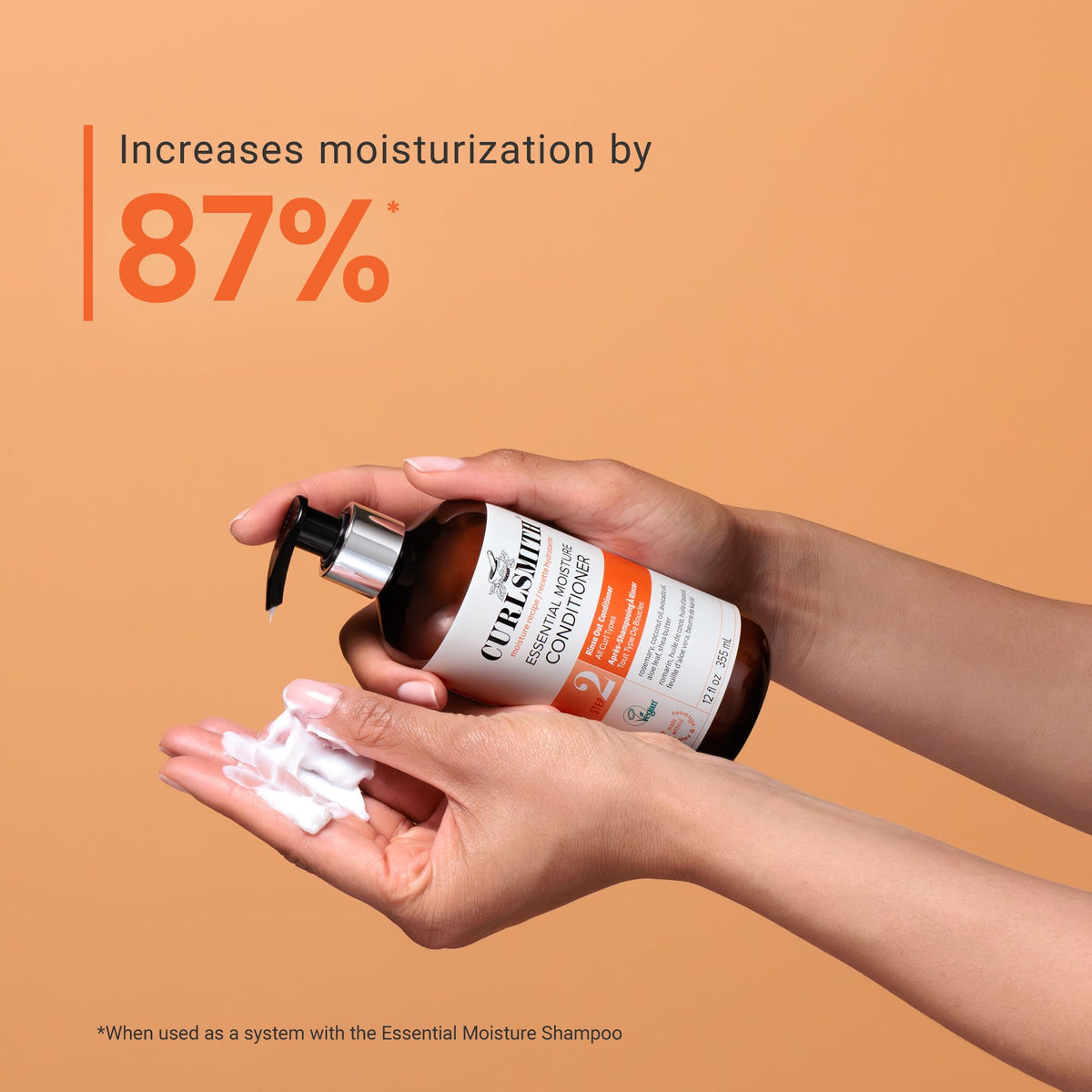 CURLSMITH Après-Shampoing Hydratant Essentiel ingrédients naturels