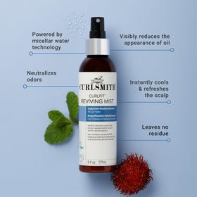 CURLSMITH CurlFit Reviving Mist 6 oz en situation d'utilisation