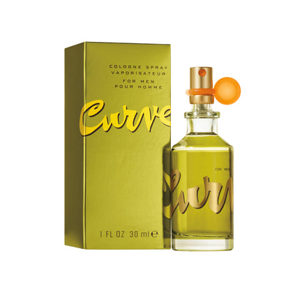 Curve Cologne pour Hommes 30 ml vue avant avec packaging