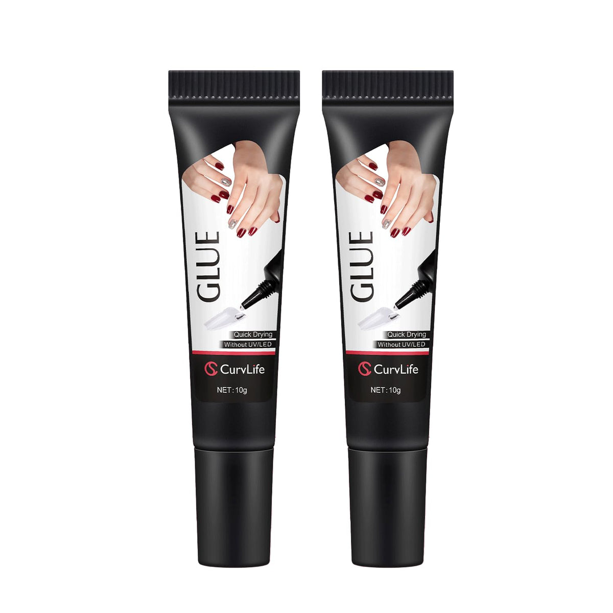CurvLife colle à ongles semi-solide 15g, vue avant