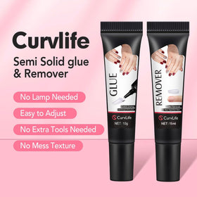 CurvLife dissolvant de colle à ongles 10ml
