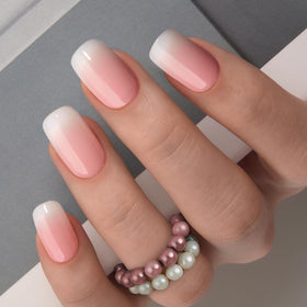 CurvLife ensemble de faux ongles avec accessoires, boîte de rangement