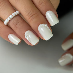 CurvLife Kit d'accessoires pour faux ongles avec colle et lime