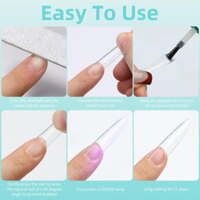 Cycullinyt conseils ongles ronds avec lampe UV