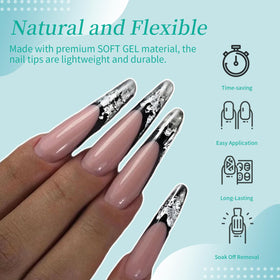Cycullinyt conseils ongles ronds en gel souple