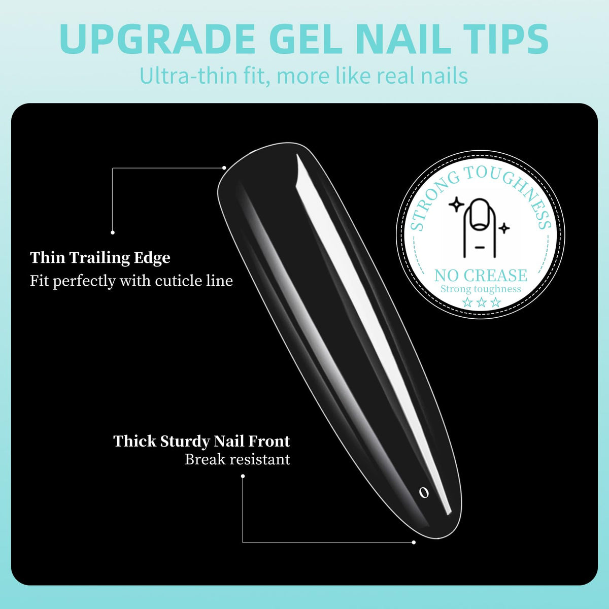 Cycullinyt conseils ongles ronds en utilisation avec colle