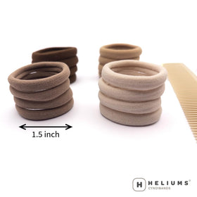 Cyndibands élastiques cheveux en nylon extensible, vue de près