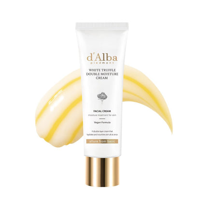 d'alba Piedmont Crème Double Hydratante Truffe Blanche 90g vue de face