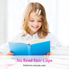 D Clips sans pli pour cheveux, dans leur emballage