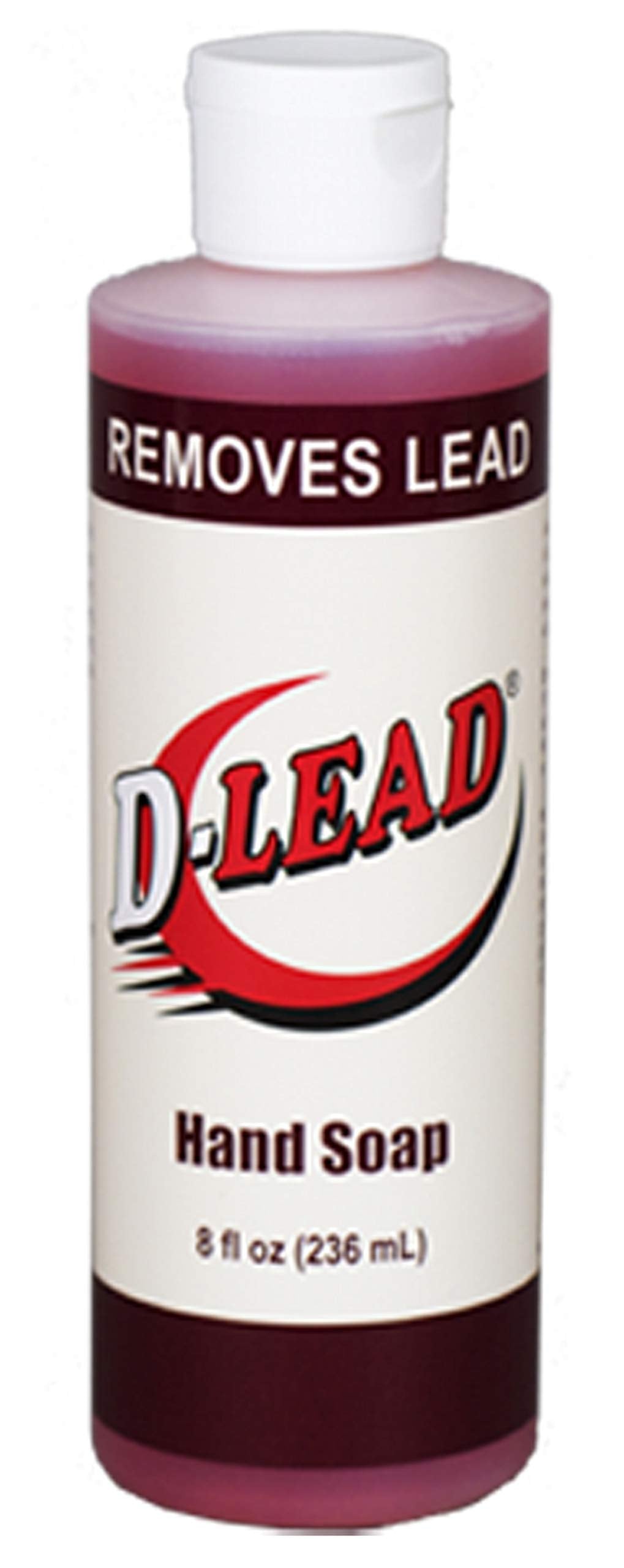 D-Lead savon mains 8 oz au miel et amande, vue de face
