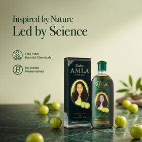Dabur Amla Huile de Cheveux 300 ml avec des ingrédients naturels