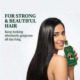 Dabur Amla Huile de Cheveux 300 ml en situation d'utilisation