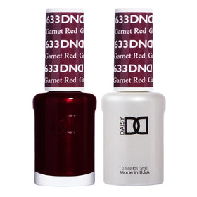 DAISY DND Duo de Vernis à Ongles Gel Garnet Red #633 avant