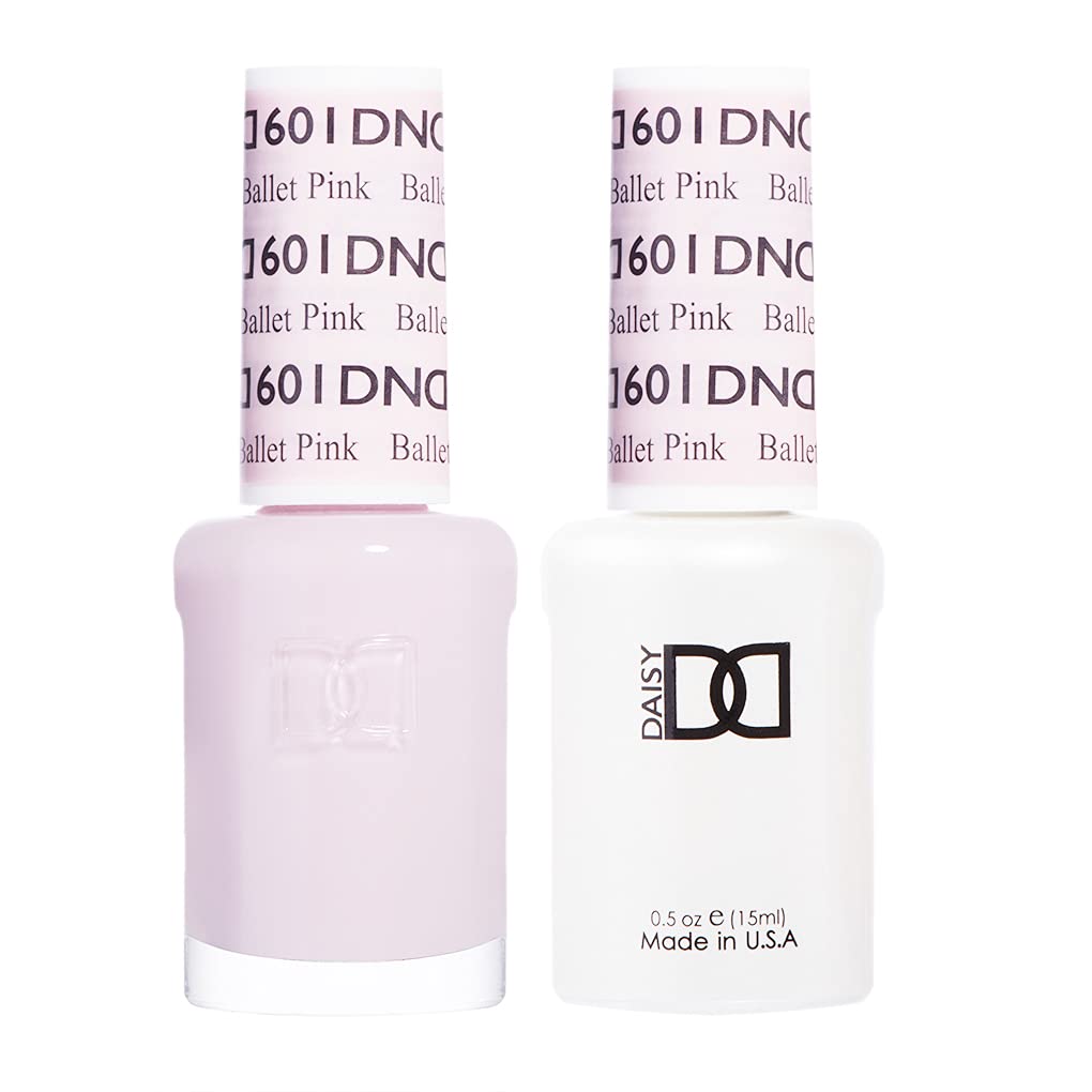 DAISY DND Ensemble de Vernis Gel couleur Ballet Pink 601 vue de face
