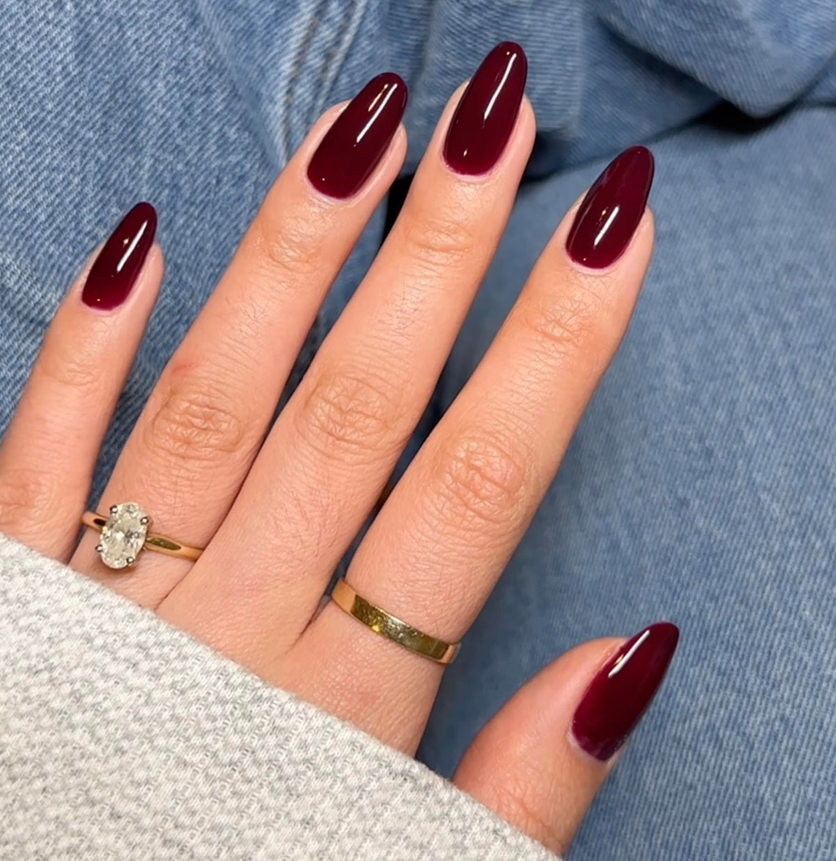 DAISY DND Set de Vernis Gel marron, modèle Cherry Mocha, arrière