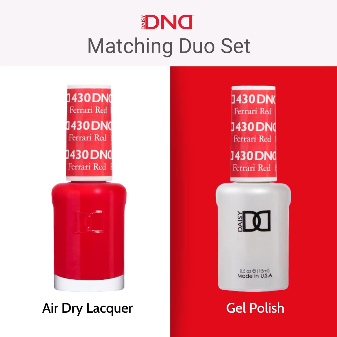 DAISY DND Set de Vernis Gel marron, modèle Cherry Mocha, packaging