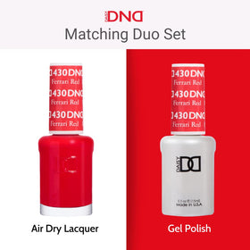 DAISY DND Set de Vernis Gel marron, modèle Cherry Mocha, packaging