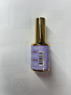 DAISY DND Vernis Gel 026 Crocus Lavender avec pinceau de vernis