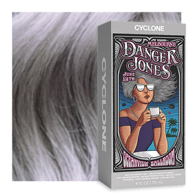 Danger Jones coloration semi-permanente Cyclone Argent 150g vue de face