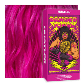Danger Jones Coloration Semi-Permanente Hustler Rose 159g vue avant