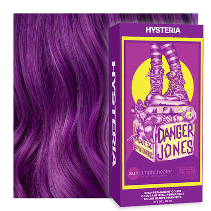 Danger Jones coloration semi-permanente Hysteria - Berry 181g vue avant