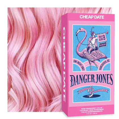 Danger Jones Coloration Semi-Permanente Rose Clair 160g vue avant
