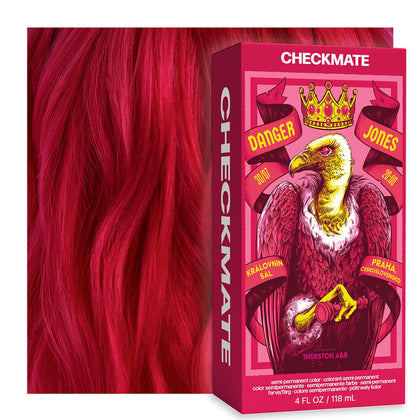 Danger Jones Couleur de Cheveux Semi-Permanente Checkmate 159g vue avant