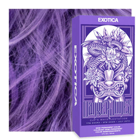 Danger Jones couleur de cheveux semi-permanente Exotica violet clair vue avant