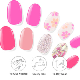 Dashing Diva Gloss Nail Strips avec des couleurs vibrantes