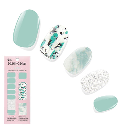 Dashing Diva Gloss Nail Strips Desert Quartz packaging front view