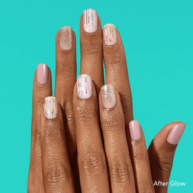 Dashing Diva Nail Strips After Glow avant view