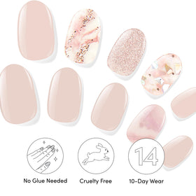 Dashing Diva nail strips packaging with detailed info