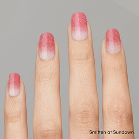 Dashing Diva Strips d'Ongles Ombre Classique avec finition brillante