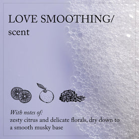 Davines LOVE SMOOTHING kit voyage sur fond blanc