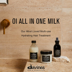 Davines OI All In One Milk Spray 160g avec bouchon ouvert
