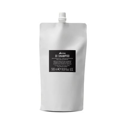 Davines Shampoo OI 549g vue de face avec étiquette