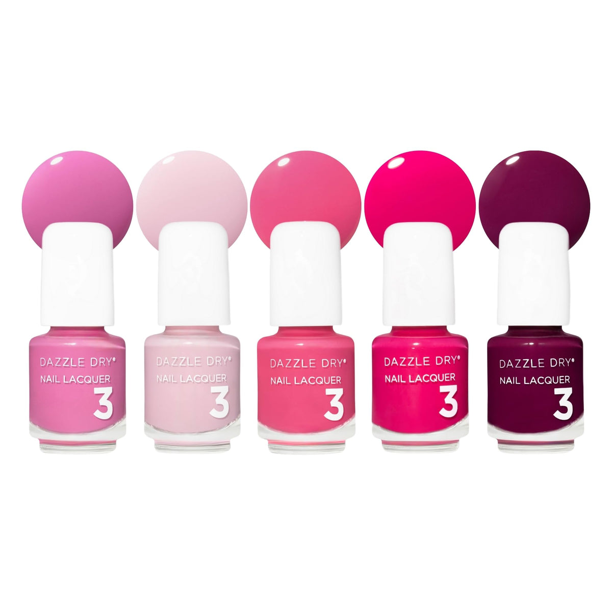 Dazzle Dry Mini Flight Coronado 5 mini vernis à ongles en présentation