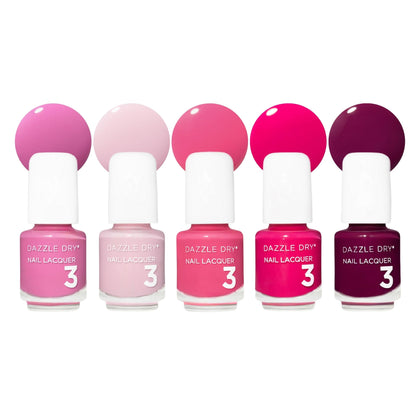 Dazzle Dry Mini Flight Coronado 5 mini vernis à ongles en présentation